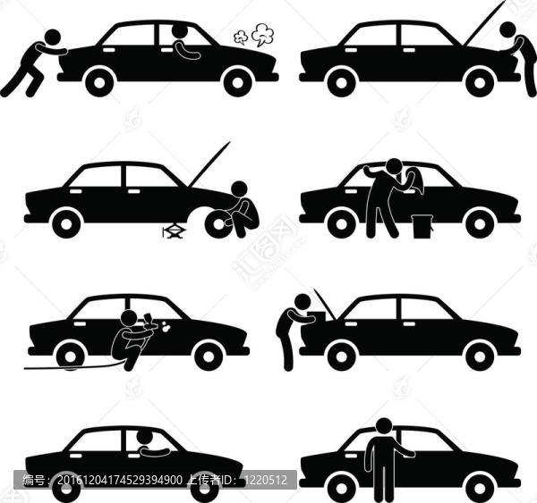 修理洗車檢查汽車輪胎