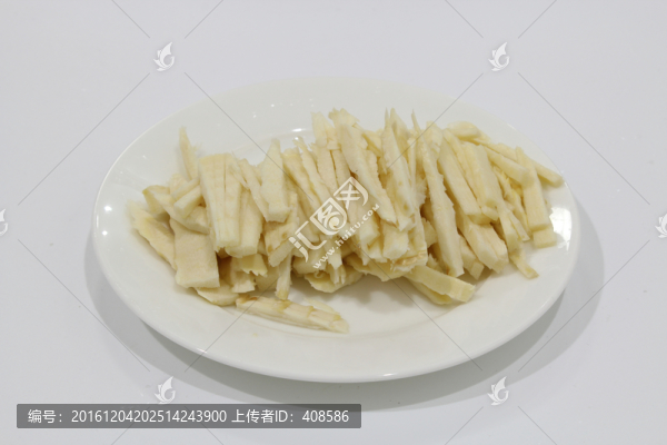 新鮮冬筍絲,冬筍