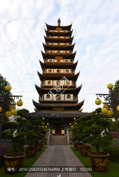 上海真如寺,佛塔