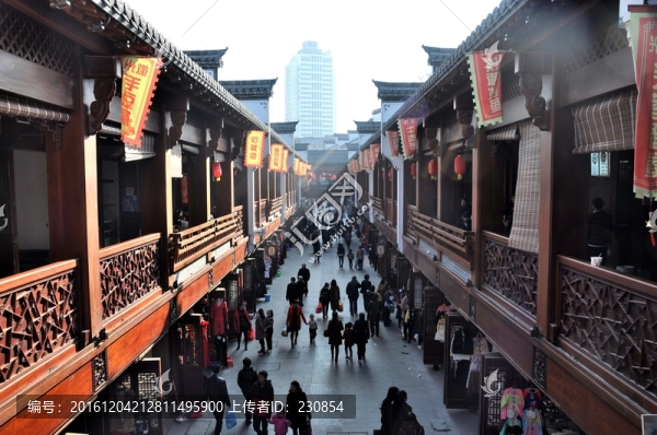 合肥城隍廟,商業(yè)步行街