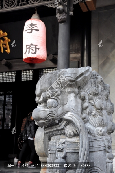 石獅子,李鴻章故居