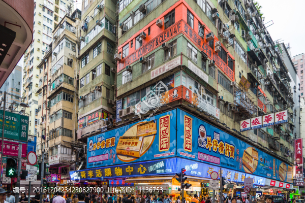 香港旺角風光