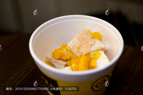 芒果凍餅,港式甜品