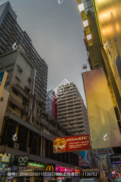 香港旺角街景