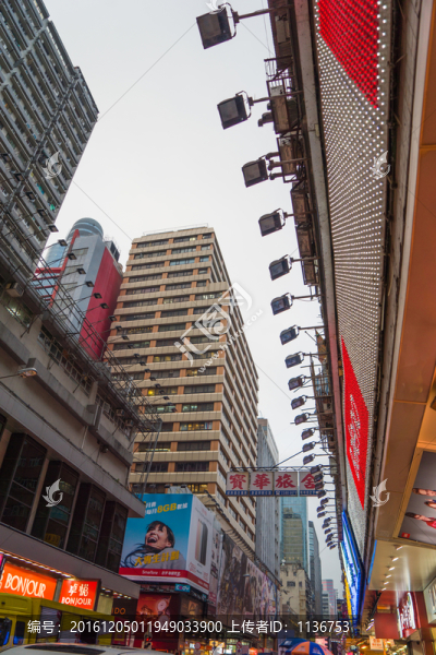 香港旺角街景