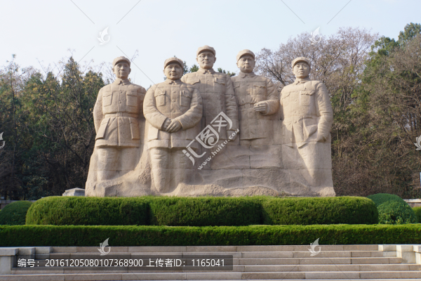 淮海戰(zhàn)役雕塑,總前委雕塑