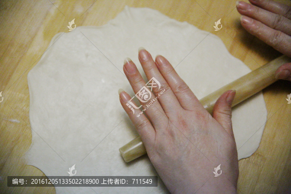 搟面餅,面食制作