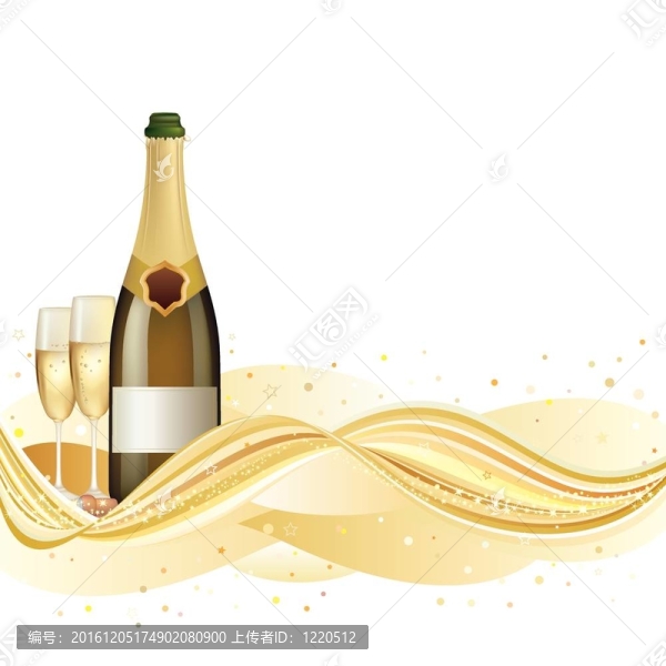 香檳慶祝背景