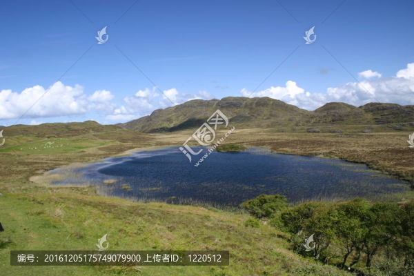 在Ardnamurchan半島Loch