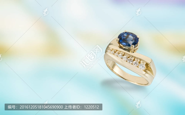 黃玉戒指