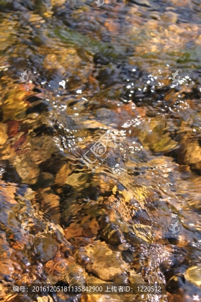 小溪淺灘背景