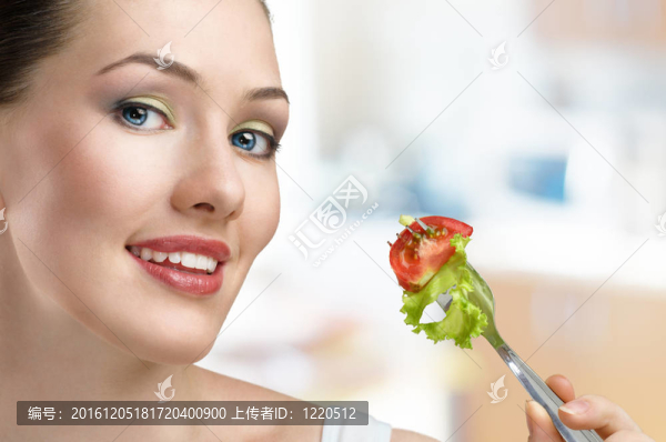 吃健康的食物