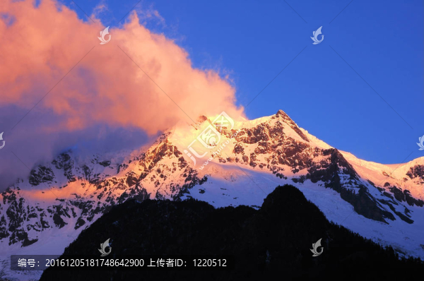 雪山景觀