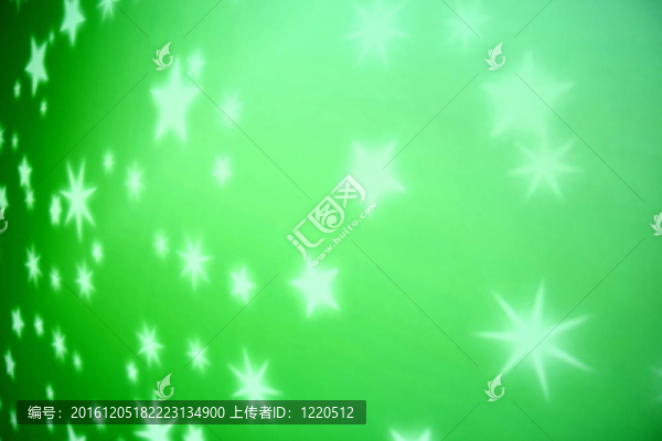 綠星背景