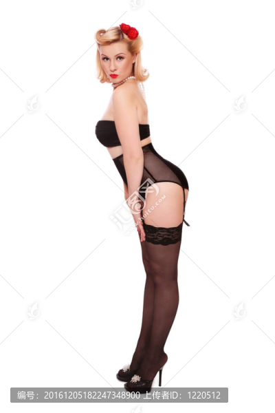引腳的女孩