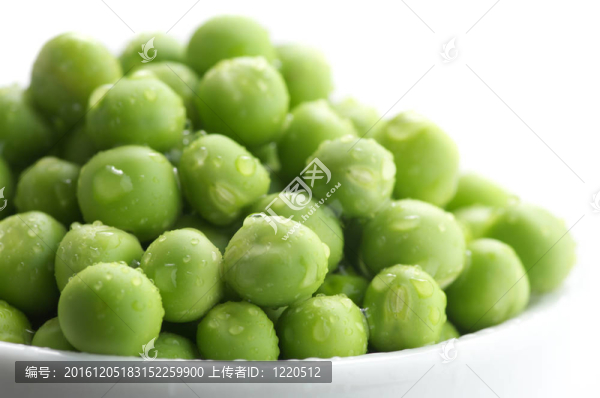 綠色的豌豆