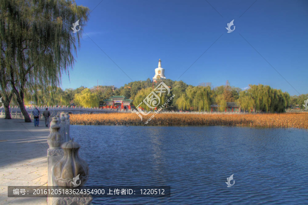 北海公園入口大門(mén)，北京