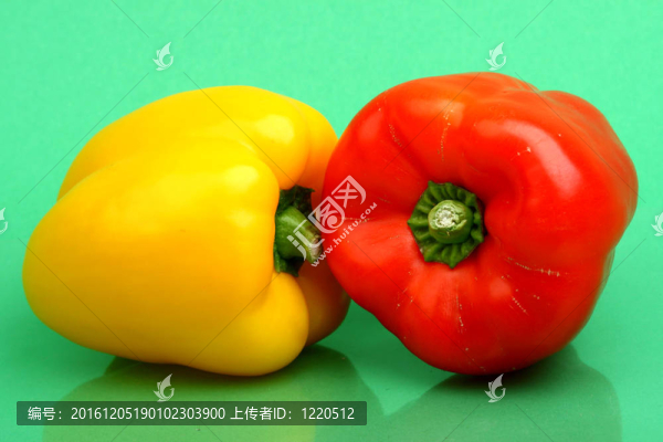 辣椒粉綠色