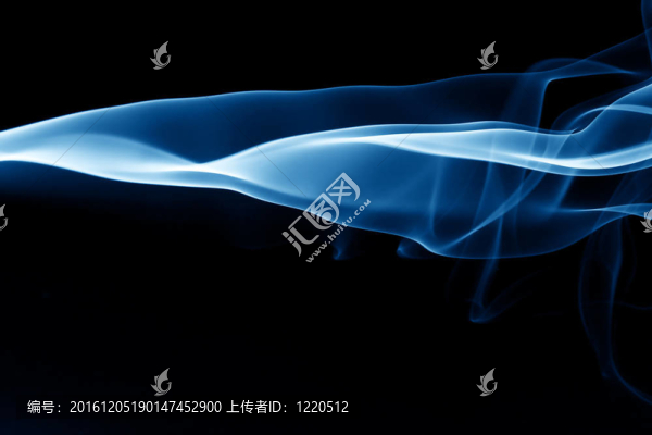 藍(lán)色的煙霧