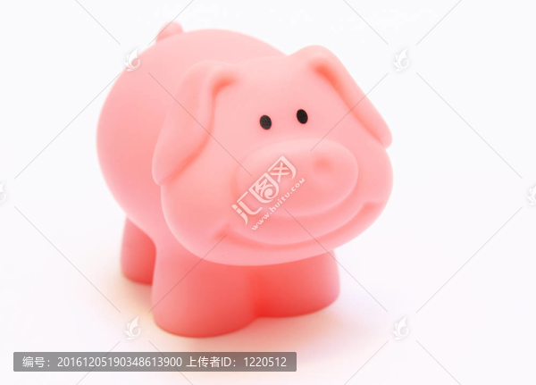 塑料玩具豬