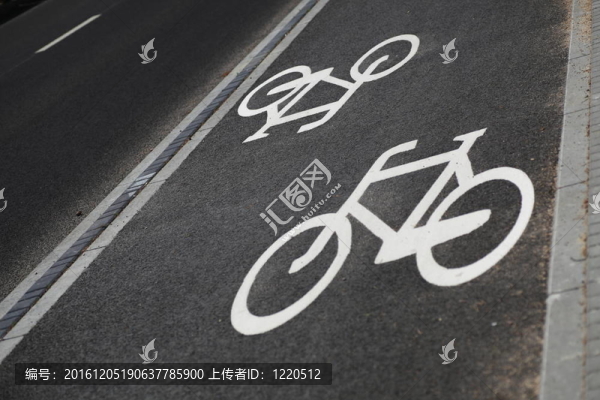自行車道路標(biāo)志