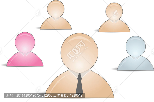 網(wǎng)絡(luò)好友圖標(biāo)為一組