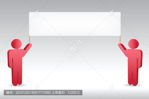 一群拿著留言板給留言的角色