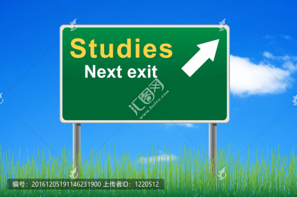 天空背景下的路標(biāo)研究。