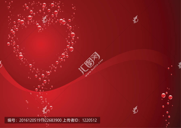 紅色情人節(jié)背景