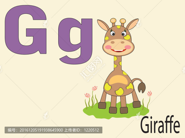 動(dòng)物字母G