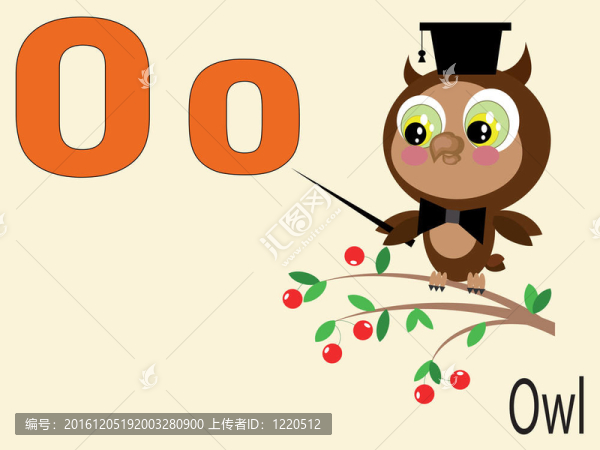 動(dòng)物字母O