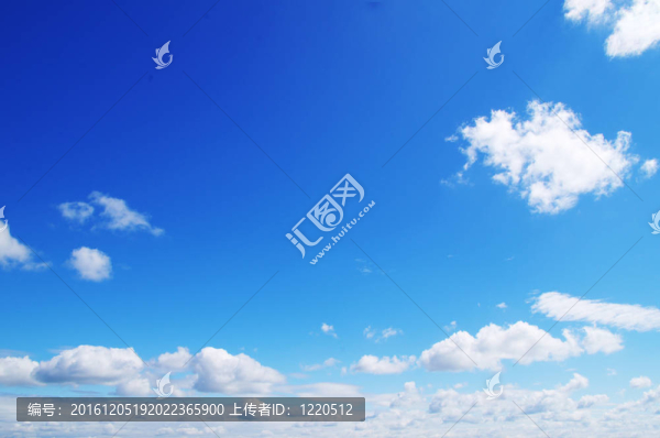 藍色的天空