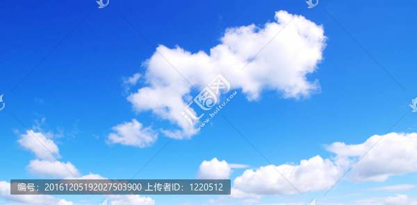 藍(lán)色的天空