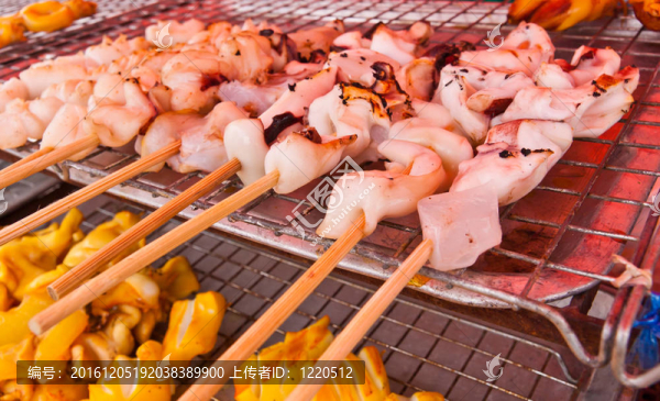 烤魷魚烤