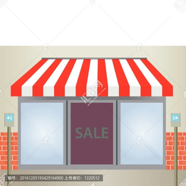 店面篷紅