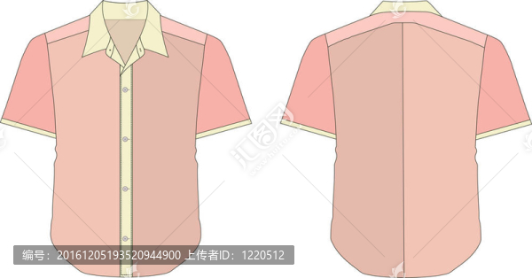 衣領(lǐng)連衣裙襯衫粉紅色紅色色調(diào)