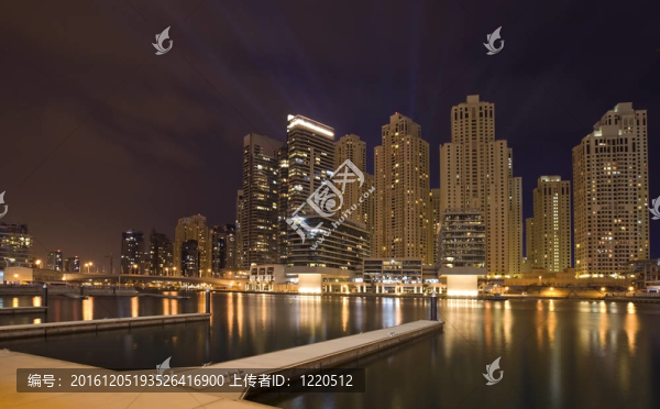 夜晚的城市