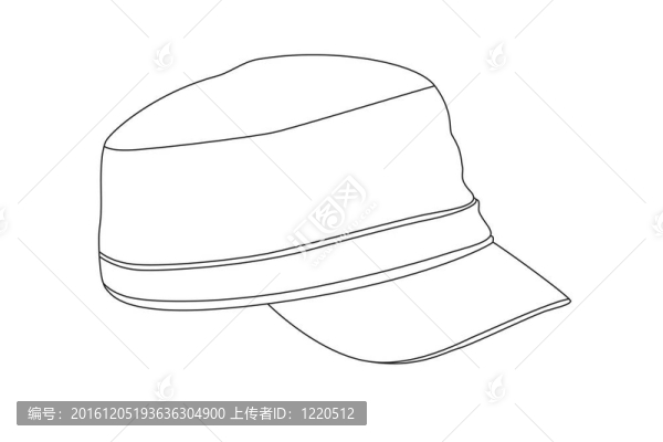 帽子的輪廓