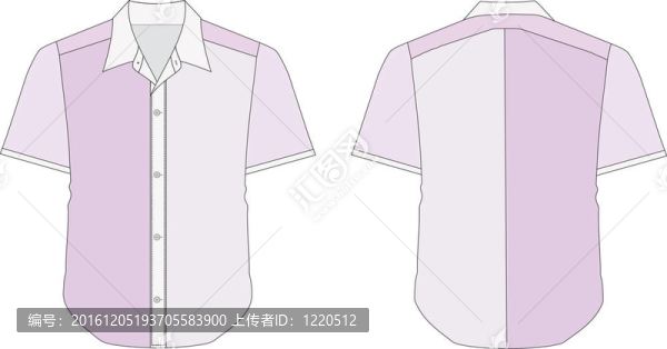 領(lǐng)襯衫紫色色調(diào)