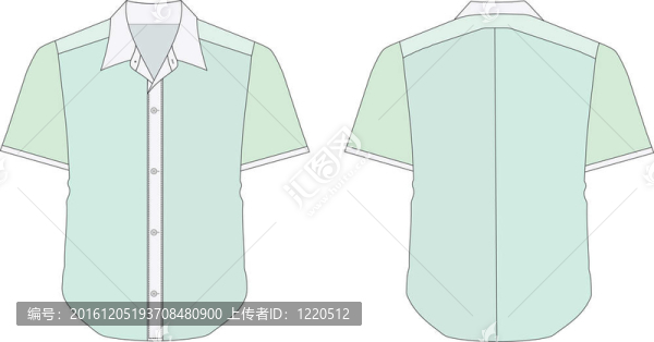 領(lǐng)襯衫綠色色調(diào)
