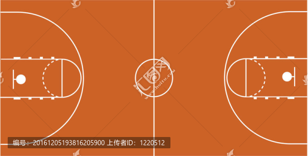 籃球場插畫