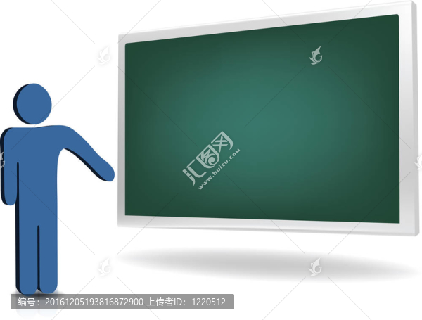 男子指著空板