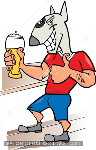 囂獍人杯啤酒