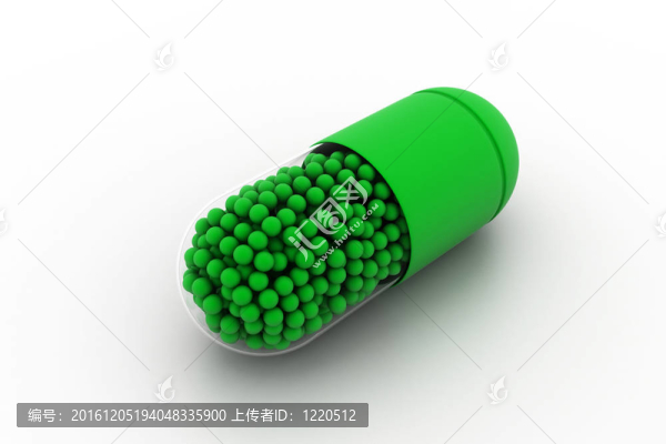 三維藥丸或膠囊