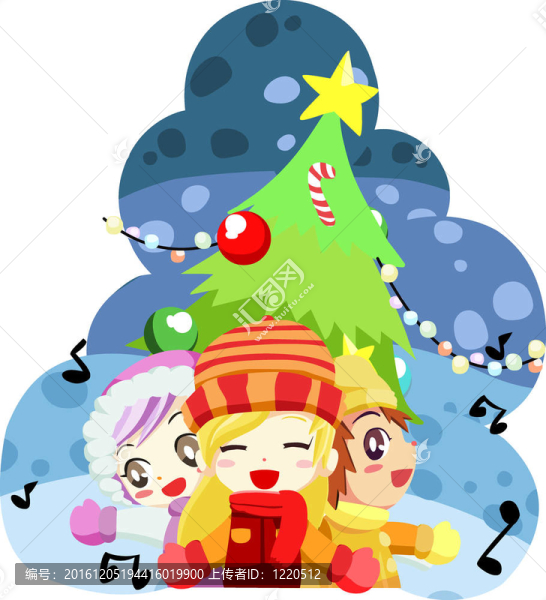孩子們唱圣誕歌