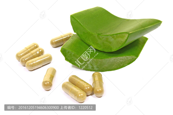 Aloe和膠囊