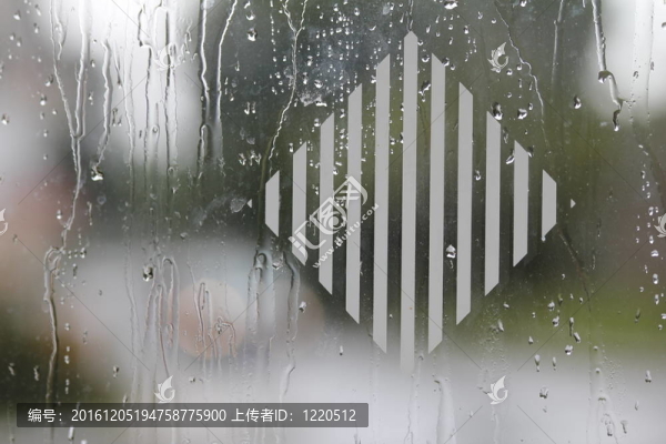 下雨天的紋理