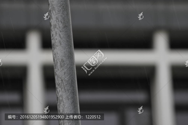 灰色的天