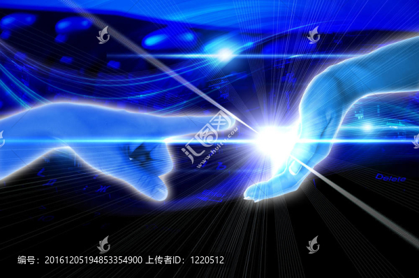 手；線；行星地球