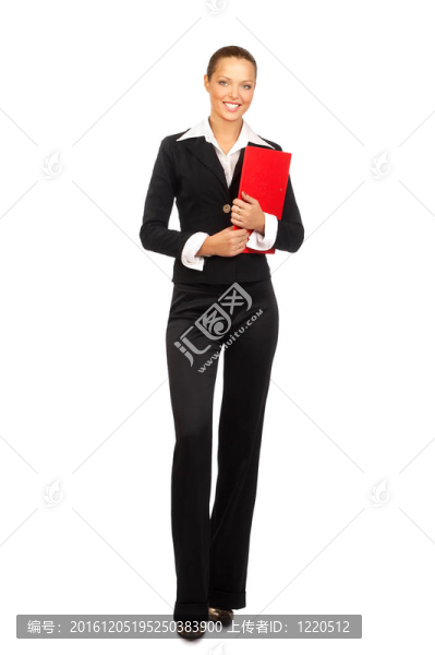 年輕漂亮的女商人